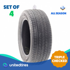 Set Of 4 Used 23555r17 Michelin Energy Saver As 99h - 5.5-732