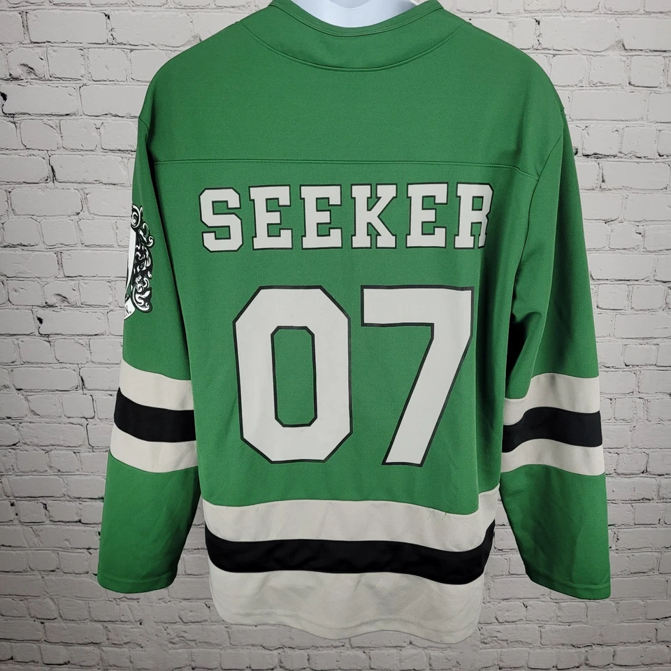 Pulôver verde Sonserina Harry Potter Hogwarts manga longa camisa jersey pequena P - Imagem 2 de 4