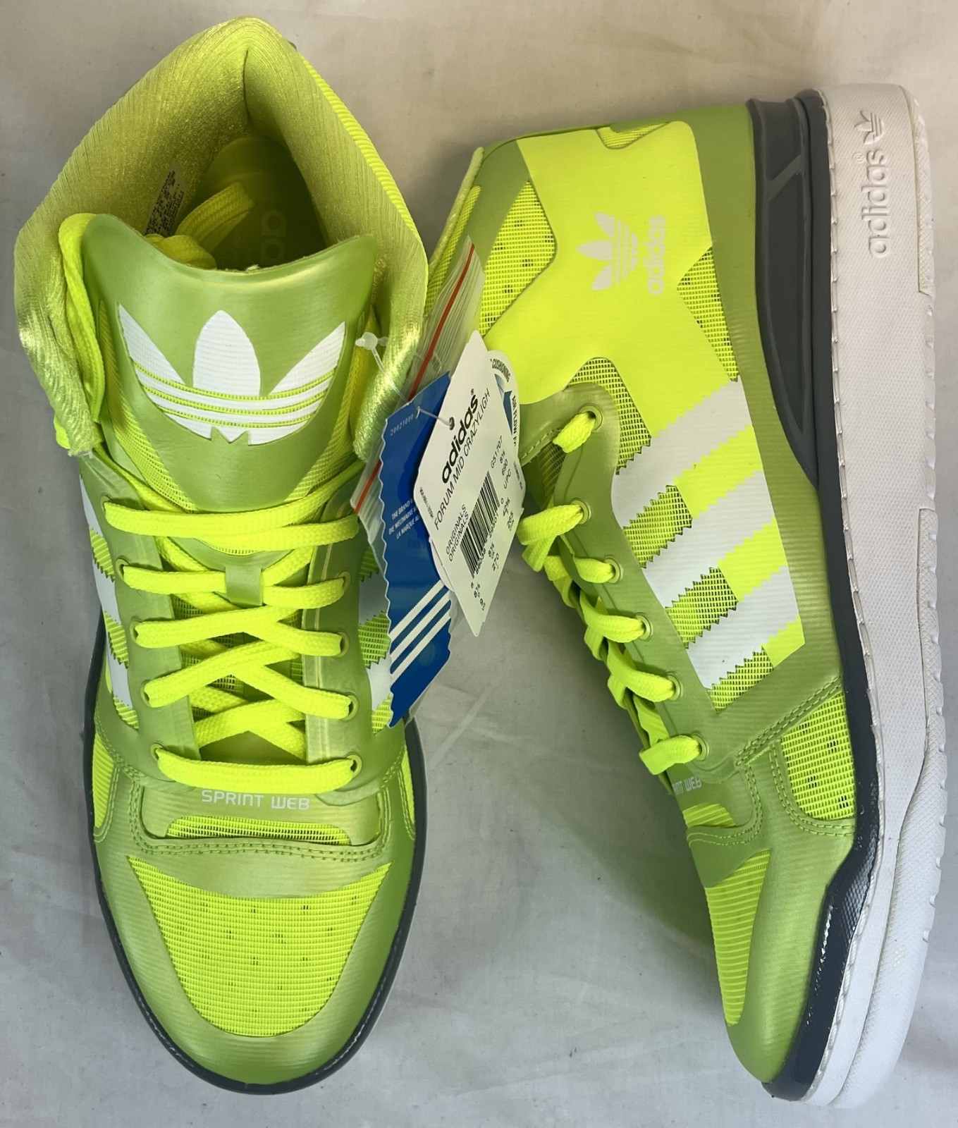 adidas Forum Mid Crazylight G51707 2011 Custom DS Unworn Sz 9M Rare