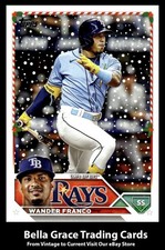 2023 Topps Holiday Wander Franco #H194 Tampa Bay Rays MLB Baseball 