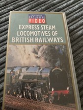 Express Steam Locomotives of British Railways VHS Video