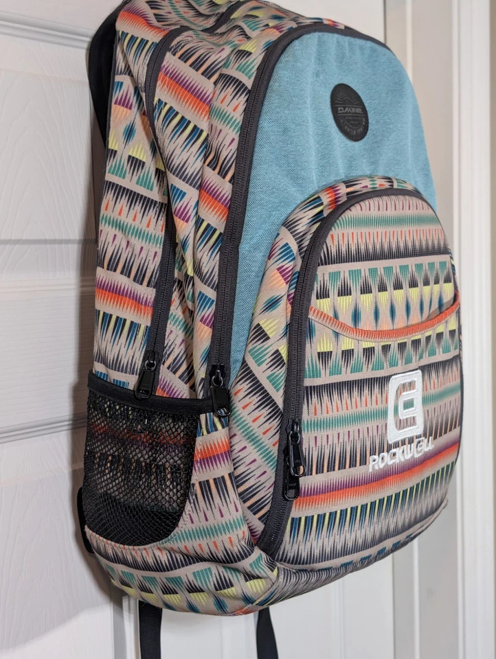 Mochila Dakine Campus 33L Patrón Azteca Tierra Escuela Universidad Laptop Bolsa para Libros Foto 3 de 4