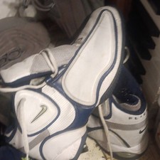 Nike Mens Athletic Sneaker White/Blue Low Top...
