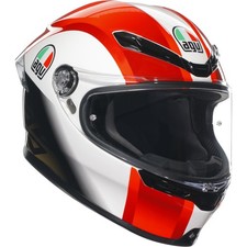 AGV K6-S Sic58 Marco Simoncelli Replica Casco Moto Urbano Sport Touring...