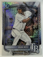 2025 Bowman Draft - Chrome Dean Moss #BDC-114 Mojo Refractor (RC)
