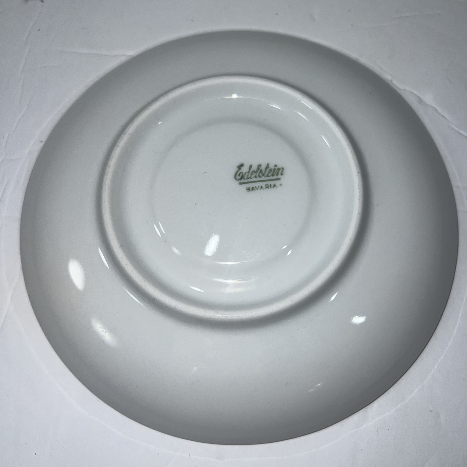 VTG Edelstein Bavaria Saucer 5.5” Gold Trim Plate