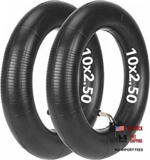 10 inch 10x2.50 Inner Tube with 90 Valve, 2mm Ultra Thick Heavy-Duty Tubes