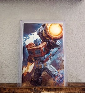 TRANSFORMERS 30 - SIGNED BY BJORN BARRENDS - FOIL COVER - ONLY COPY ON EBAY!!!