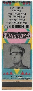 WWII GENERAL MACARTHUR DELMONICO BAR DUVAL ST. KEY WEST FL COVER