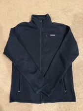 Patagonia Better Sweater Fleece Full Zip Jacket Navy Men's Size Small