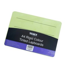 Texet A4 Rigid 3 Line Double-Sided Lapboard Green Pack of 5
