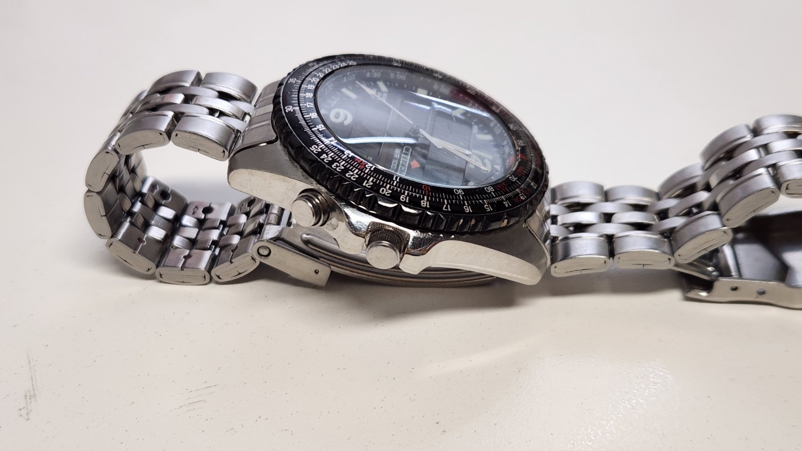 VINTAGE CITIZEN WINGMAN PROMASTER ANA DIGI WATCH C460… - Gem