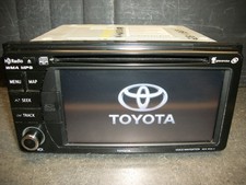 2013 2014 Toyota Sienna Navigation Touch Screen Radio Cd Sat Hd Radio 86120yy111