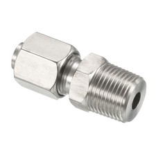 Compression Tube Fitting 3/8PT Male Thread Straight Adapter for 8mm OD Tube