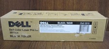 DELL GENUINE 3010 Toner Cartridge Color Laser Black NEW