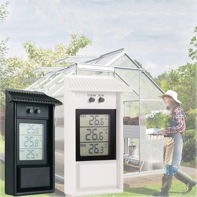 Max Min Gartenthermometer mit wasserdichtem Design Innen & Außen