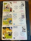 France   1956(3) FDC Ceres  French Sports Basketball, Rugby and Pelote Basque