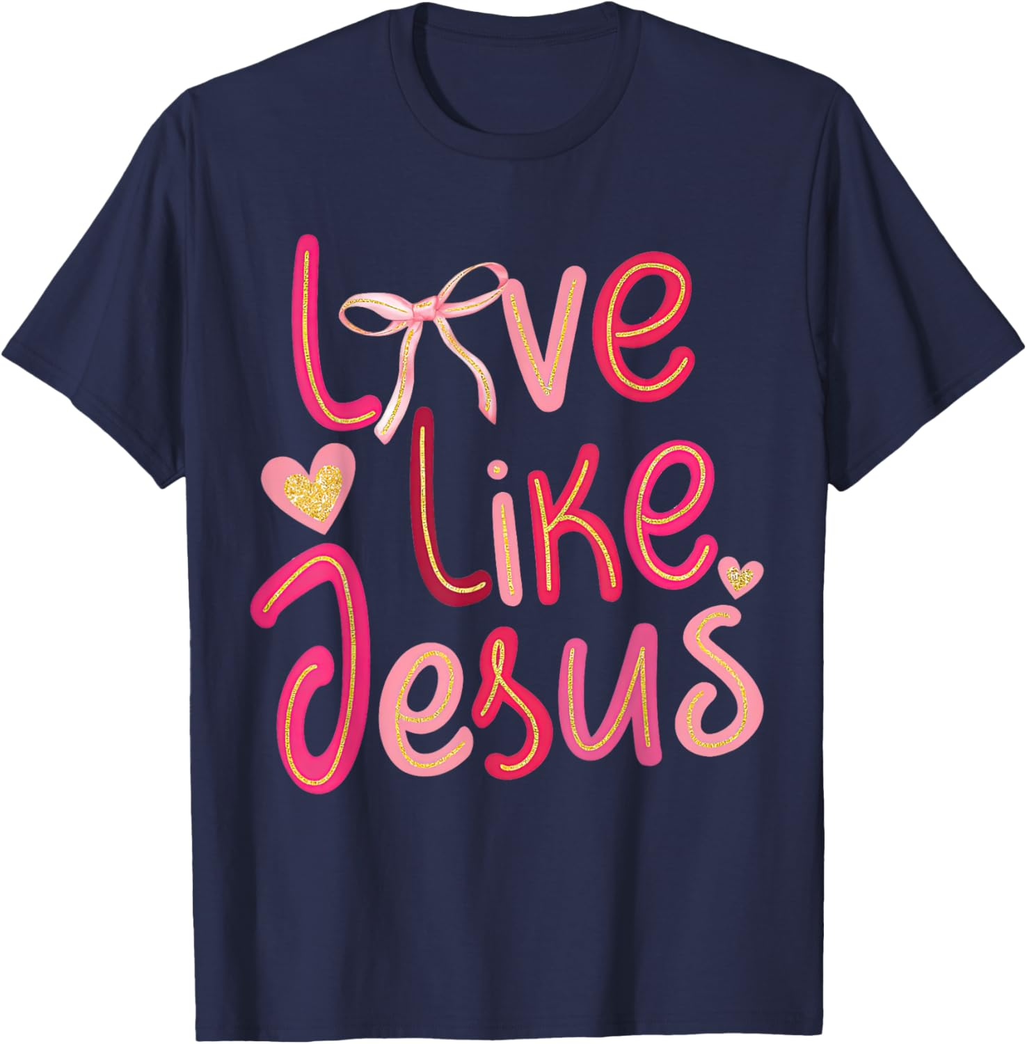 Retro Love Like Jesuscoquette Christian Valentine Outfit Sweatshirt T-shirt