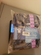 Saint Eve Boys Youth 3 Piece PJ Sleepwear Set - Sizes: XS 5/6 