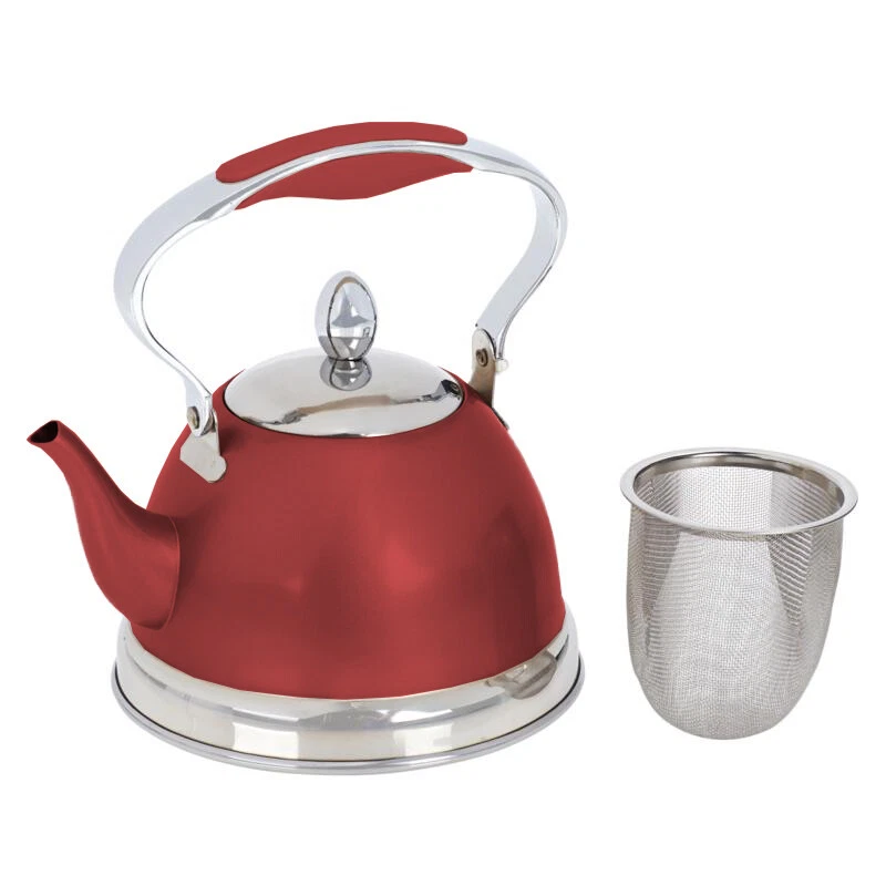 Wolfgang Puck Stainless Steel Petite Kettle and Tea Pot with