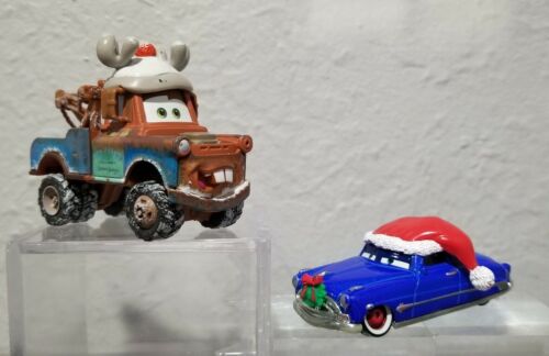 Disney Pixar Cars REINDEER MATER Christmas Holiday lot 2 Storyteller Collection - Picture 1 of 7