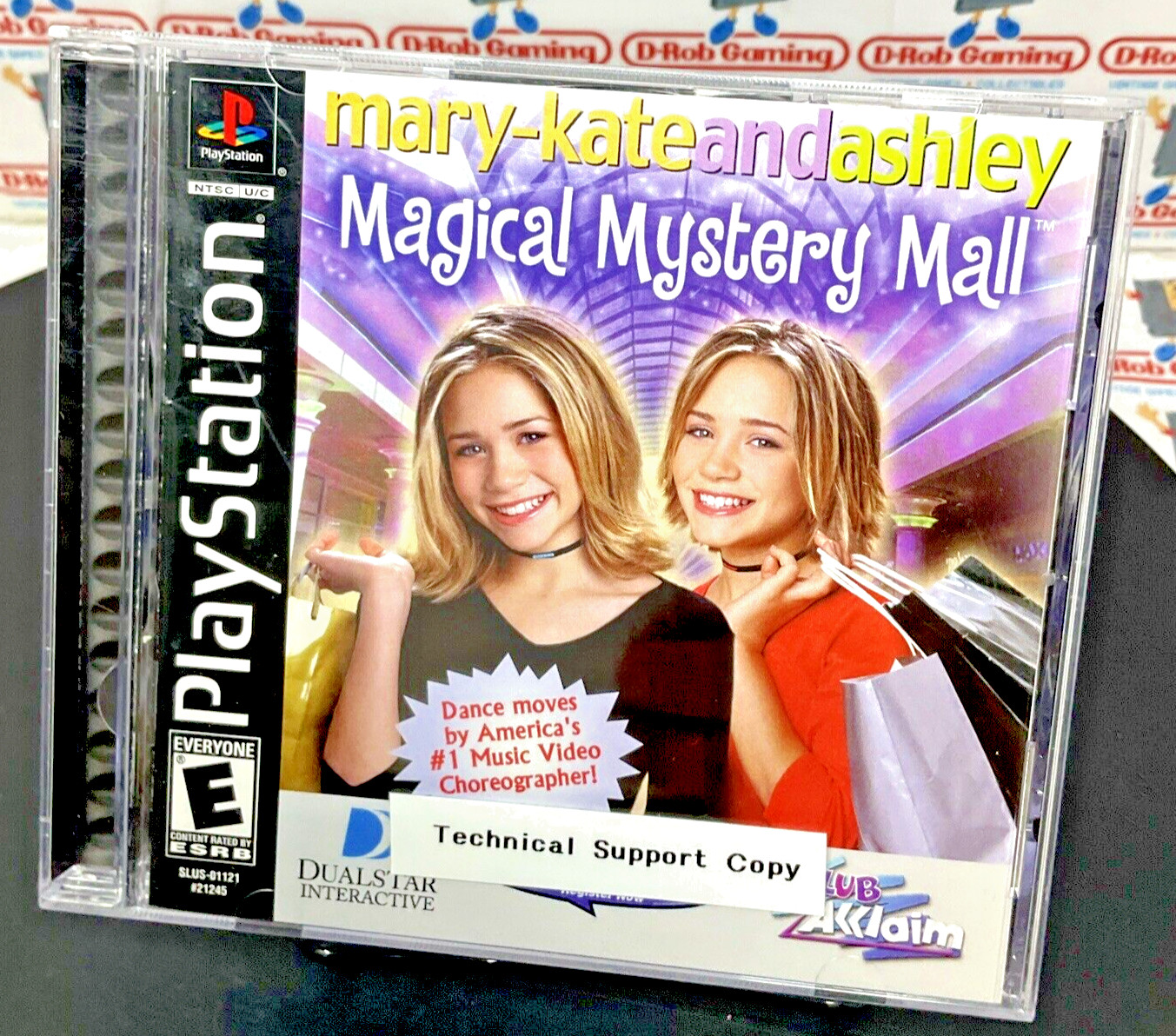Mary Kate and Ashley Olson Twins PS1 Technical Support Copy Magical Mystery Mall