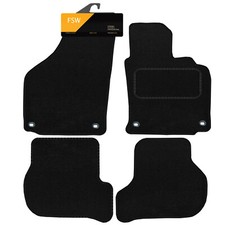 Fits Vw Golf 5 & TDI 2004-2007 Fully Tailored Carpet Car Floor Mats Oval Clips