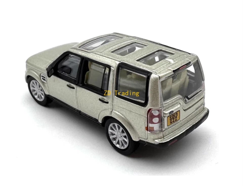 ZD 1:76 Gold Land Rover Discovery 4 SUV ORV HSE Modelo Diecast Metal Car BN Foto 4 de 4