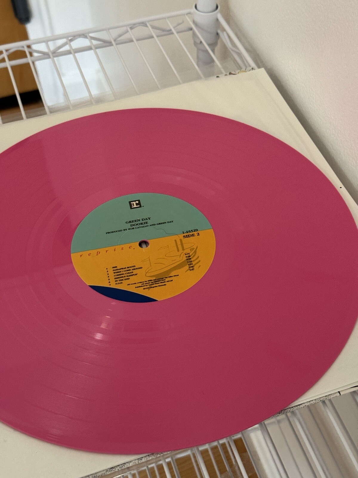 Green Day Dookie (Pink Vinyl Record, pressed Jan1994) [NM] 93624552918 eBay