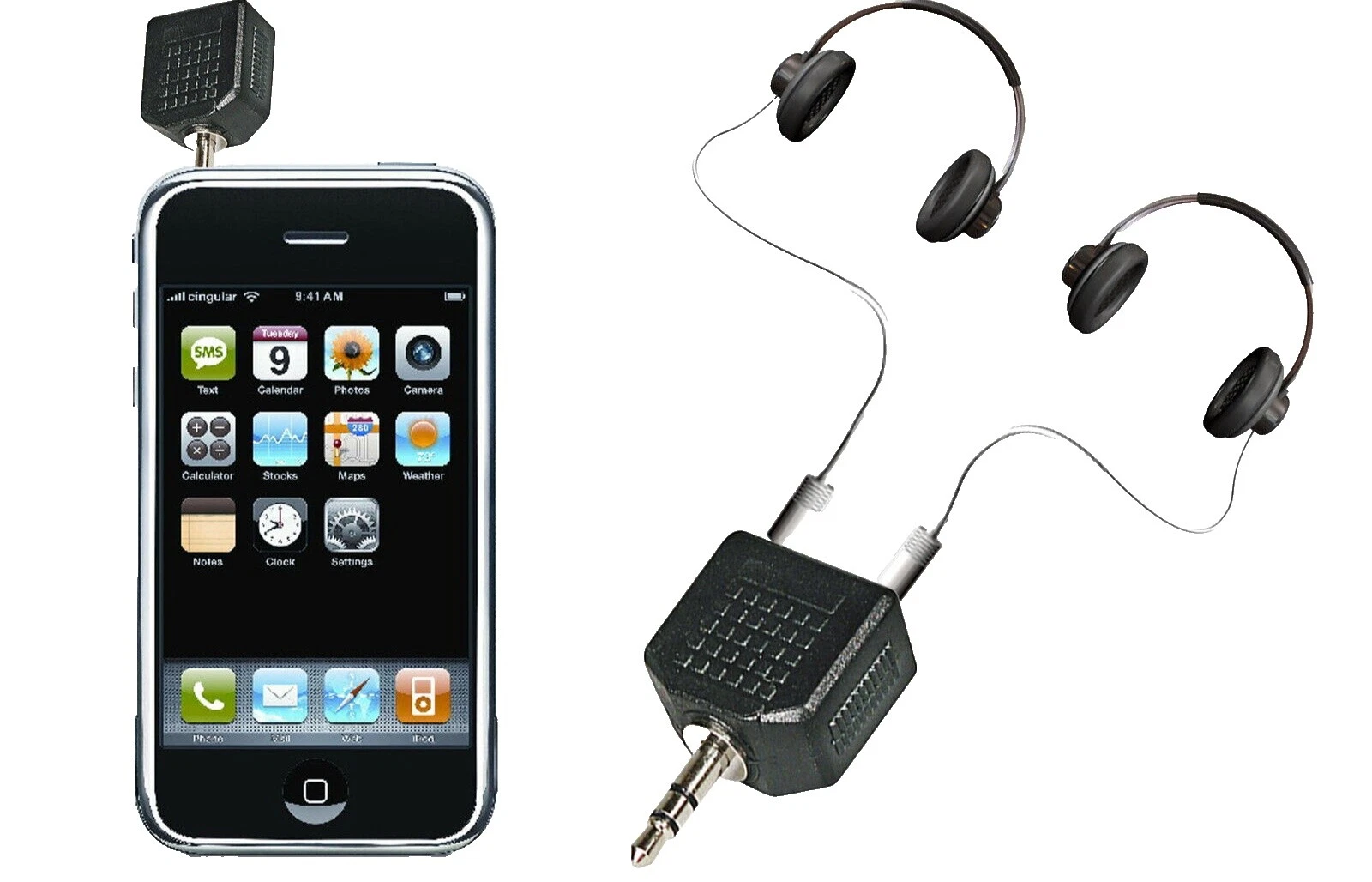 Audio Player Headphone Splitters for Samsung