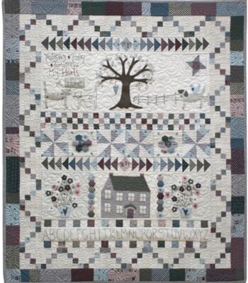 Lynette Anderson Andersons Kiss Me Quick Pattern Set. Patchwork/Stickerei