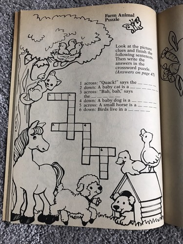 Vintage Strawberry Shortcake Coloring Book: Busy Book (1982) - 第 8/12 張圖片