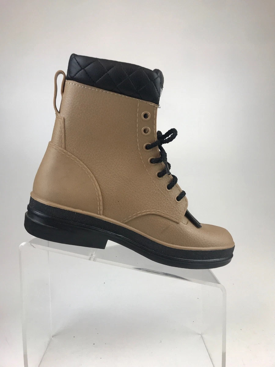 Durango Barnstormers Comfort Core Tan Rubber Lace Kiltie Boots