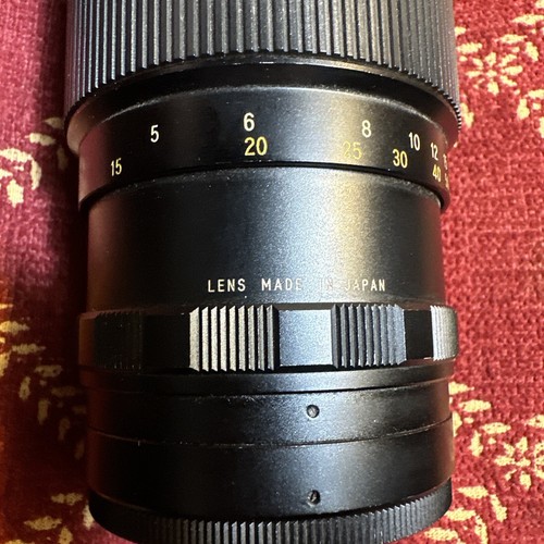 Lentar Zoom Camera Lense Auto Tele 200 mm In Screw Mount and Case No. 703334 - Picture 7 of 17