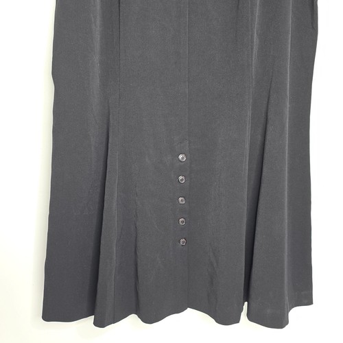 Lane Bryant Maxi Skirt Black Womens Size 20 NEW Office Academia Career Business - Picture 4 of 6
