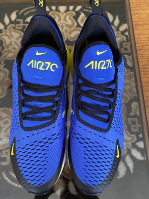 Nike Air Max 270 Game Royal Dynamic Yellow Men's Sz 11.5 Shoes BV2517 400 666032520031 | eBay