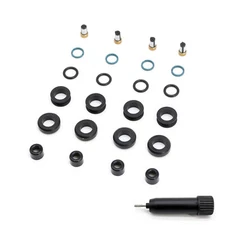 V4 Set Fuel Injector Repair Seal Kit Fits 2007-17 Toyota Yaris 2320921040 FJ806