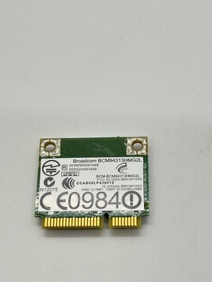 Mini PCI Card IC: 4324A-BRCM1050 MODEL: BCM94313HMG2L    
