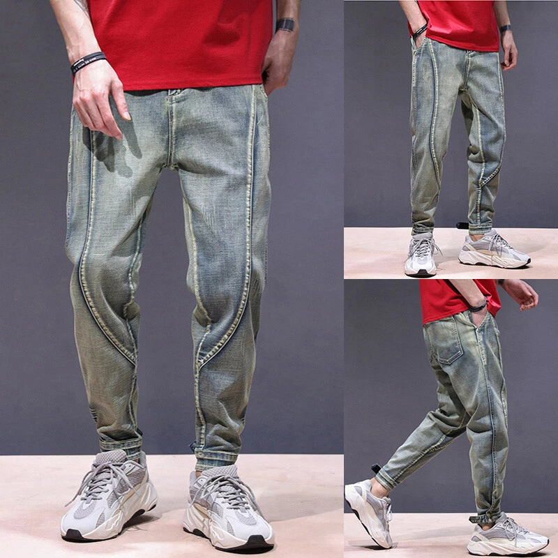 Pantalones con goma abajo hombre hot sale