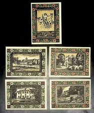 1921 Germany RITTERNUT 50 Phennig Banknote / Notgeld