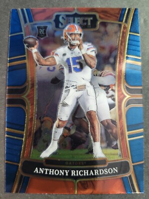 Anthony Richardson RC 2023 Panini Select Draft Picks Blue Indianapolis Colts #4