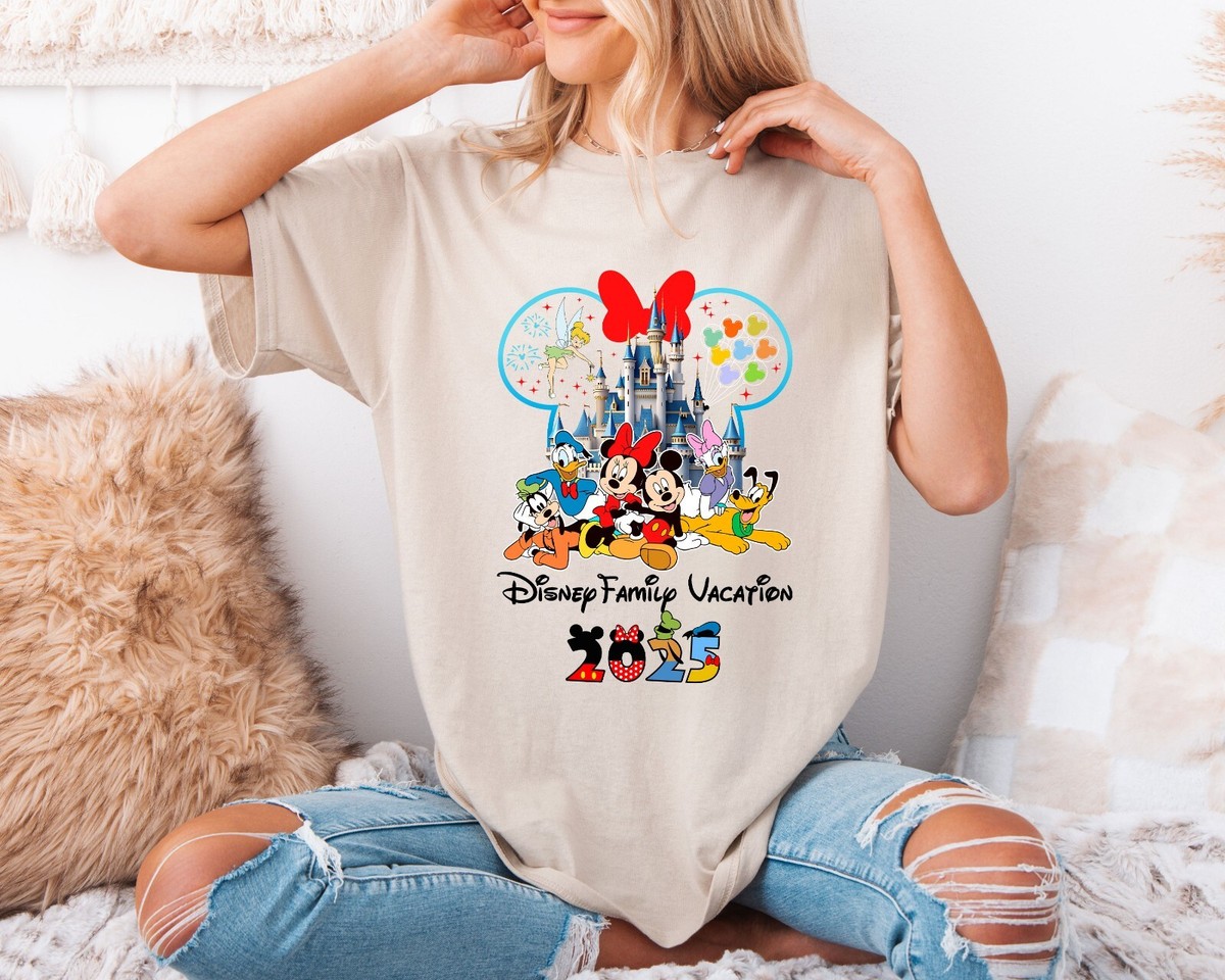 Disney Family Vacation, Disneyland Trip 2025 Shirt, Mickey and