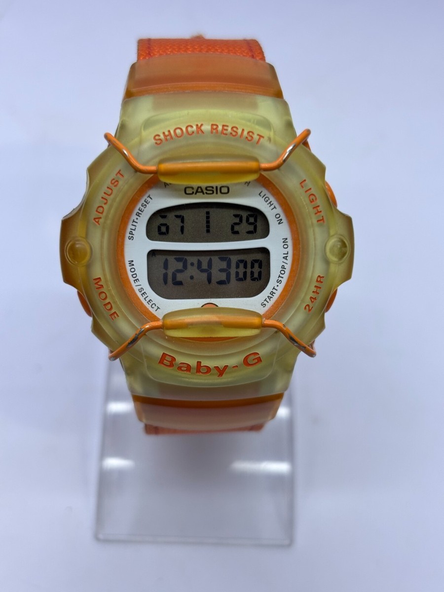 CASIO Baby-G デジタル腕時計 オレンジ BG-1523 CASIO Baby-G デジタル腕時計 オレンジ BG-1523