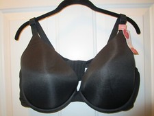 CACIQUE BLACK BOOST PLUNGE BRA SIZE 46DD