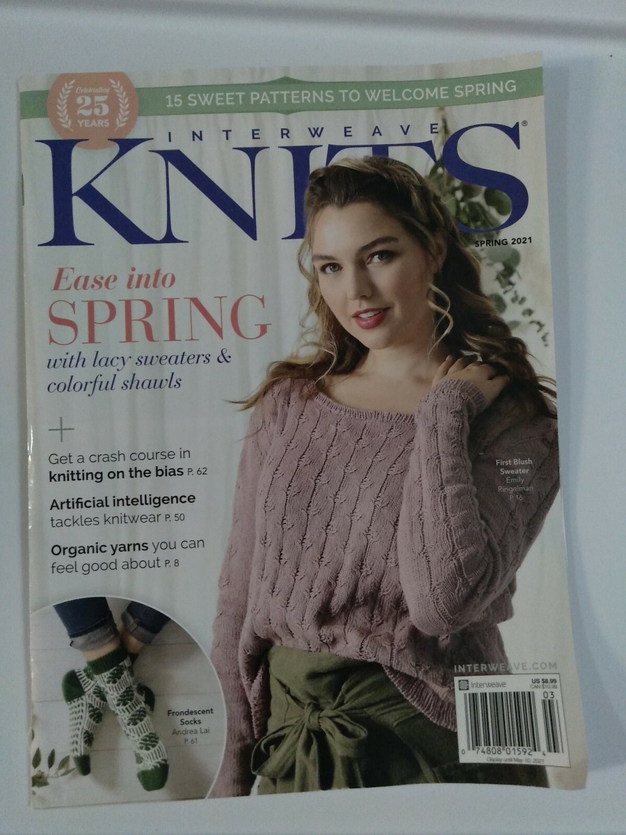 Interweave Knits Magazine Ease Into Spring 10 /2021 M15