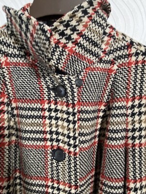 Burberrys Women's Tweed Trench Coat Classic Burberry Check