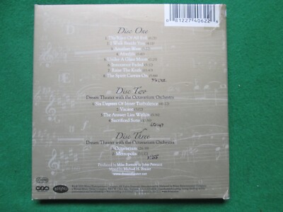ドリーム・シアター　スコア　　SCORE 20TH ANNIVERSARY Dream Theater – Score (20th Anniversary World Tour) – 4 x