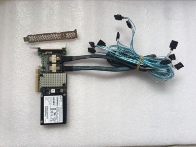 Controller RAID LSI MegaRAID SAS 9260-8i + Cavi SFF-8087 A 4 SATA – Aperto Mai Usato