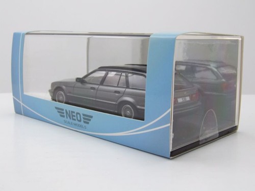 BMW 530I E34 Touring 1992 Metallic Grey NEO 45791 1/43 Series 5 5ER 530 I - Picture 2 of 8