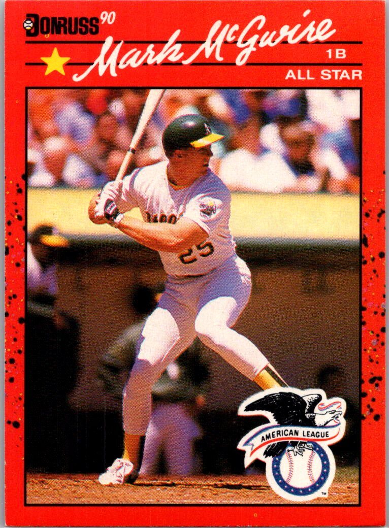 1990 Donruss #697c Mark McGwire